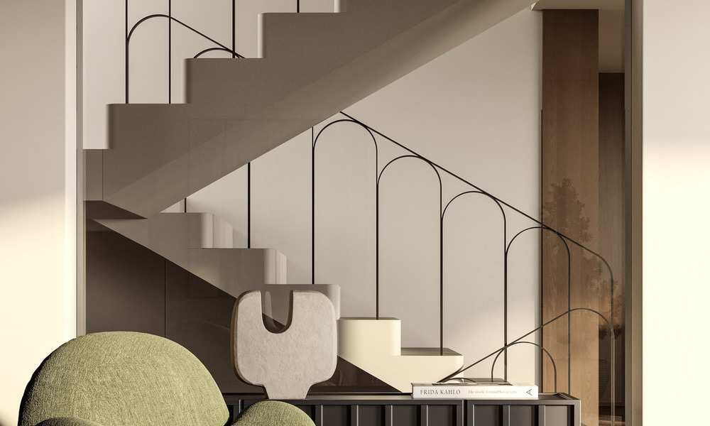 Off-plan luxevilla met panoramisch zeezicht te koop in een omheinde community van Nueva Andalucia, Marbella 779403