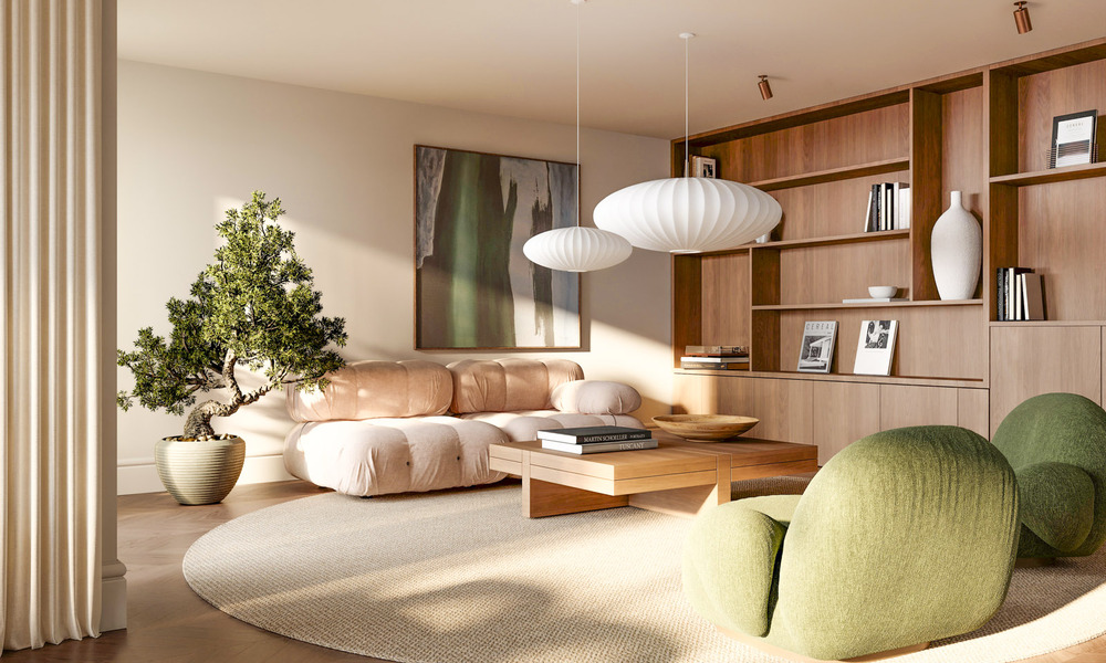 Off-plan luxevilla met panoramisch zeezicht te koop in een omheinde community van Nueva Andalucia, Marbella 779408