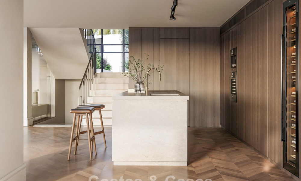 Off-plan luxevilla met panoramisch zeezicht te koop in een omheinde community van Nueva Andalucia, Marbella 779411