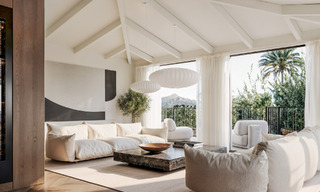 Off-plan luxevilla met panoramisch zeezicht te koop in een omheinde community van Nueva Andalucia, Marbella 779413 