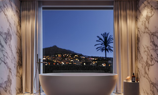 Off-plan luxevilla met panoramisch zeezicht te koop in een omheinde community van Nueva Andalucia, Marbella 779418 