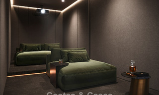 Off-plan luxevilla met panoramisch zeezicht te koop in een omheinde community van Nueva Andalucia, Marbella 779422 