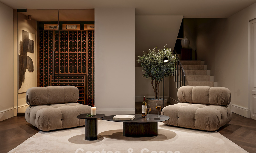 Off-plan luxevilla met panoramisch zeezicht te koop in een omheinde community van Nueva Andalucia, Marbella 779424