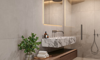 Off-plan luxevilla met panoramisch zeezicht te koop in een omheinde community van Nueva Andalucia, Marbella 779429 