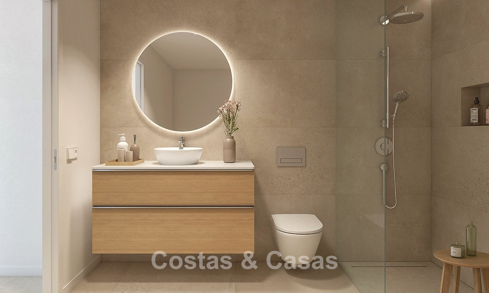 Off-plan, energie efficiënte woningen te koop in de groene heuvels van Elviria, ten oosten van Marbella centrum 779365