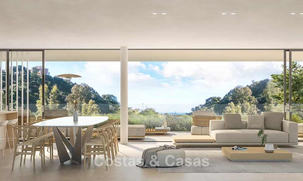 Off-plan, energie efficiënte woningen te koop in de groene heuvels van Elviria, ten oosten van Marbella centrum 779367