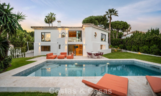Instapklare luxevilla met moderne, Andalusische architectuur te koop gelegen in het hart van Nueva Andalucia, Marbella 779484 