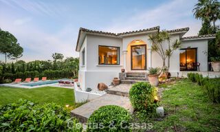 Instapklare luxevilla met moderne, Andalusische architectuur te koop gelegen in het hart van Nueva Andalucia, Marbella 779485 