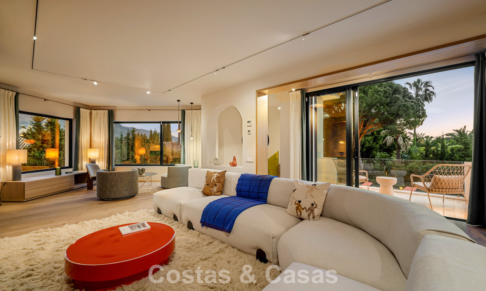 Instapklare luxevilla met moderne, Andalusische architectuur te koop gelegen in het hart van Nueva Andalucia, Marbella 779487