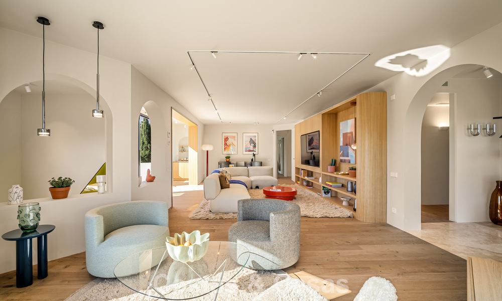 Instapklare luxevilla met moderne, Andalusische architectuur te koop gelegen in het hart van Nueva Andalucia, Marbella 779496