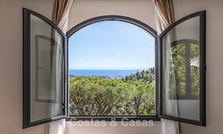 Prestigieus gerenoveerde villa te koop in de geprefereerde, gated urbanisatie van El Madroñal in Marbella - Benahavis 779538 