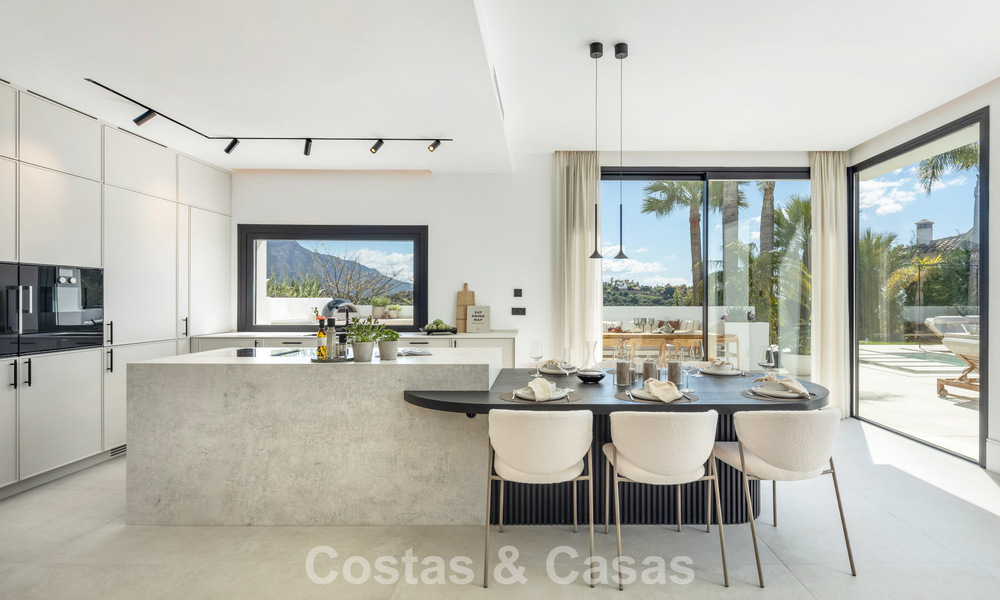 Royale villa met luxueus, mediterrane architectuur te koop, grenzend aan de golfbaan in Marbella - Benahavis 779653