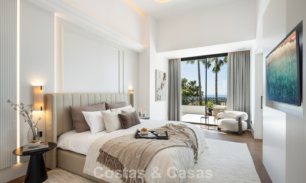 Royale villa met luxueus, mediterrane architectuur te koop, grenzend aan de golfbaan in Marbella - Benahavis 779657