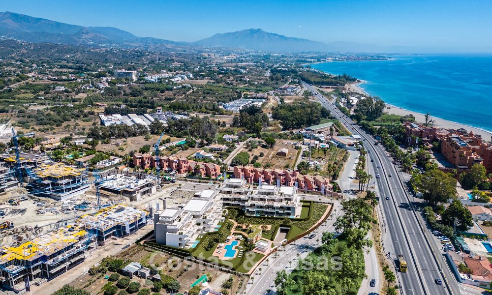 Nieuwbouwappartementen te koop, loopafstand van het strand op de New Golden Mile tussen Marbella en Estepona 779807