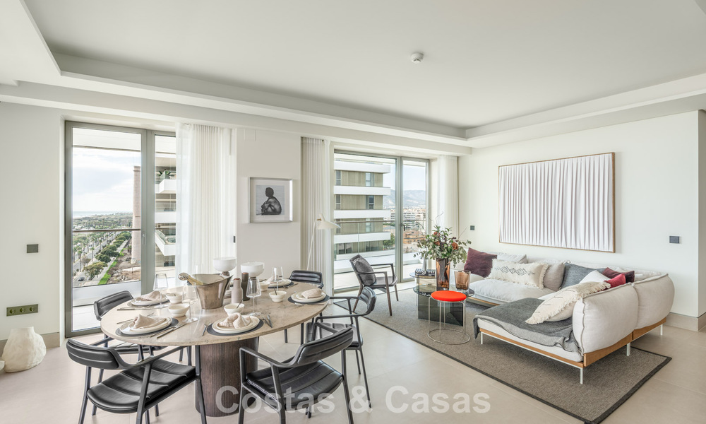 Exclusief, modern appartement met panoramisch zeezicht te koop, direct a/d strandpromenade in Malaga stad 779895