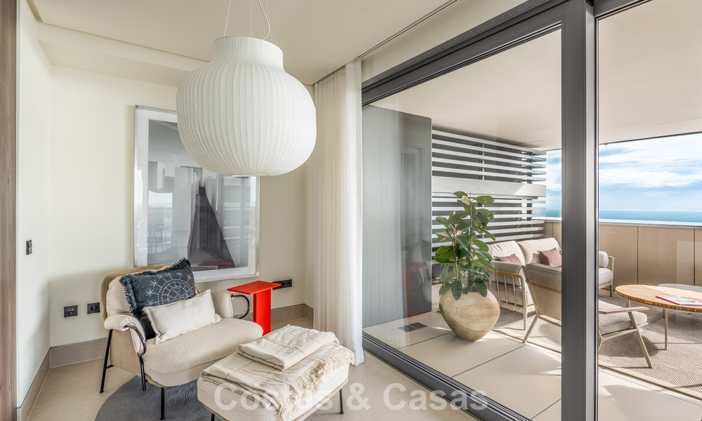 Exclusief, modern appartement met panoramisch zeezicht te koop, direct a/d strandpromenade in Malaga stad 779896