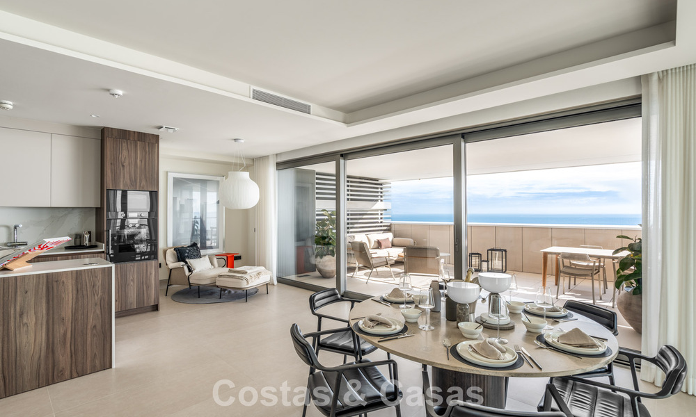 Exclusief, modern appartement met panoramisch zeezicht te koop, direct a/d strandpromenade in Malaga stad 779901