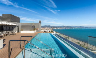 Exclusief, modern appartement met panoramisch zeezicht te koop, direct a/d strandpromenade in Malaga stad 779904 