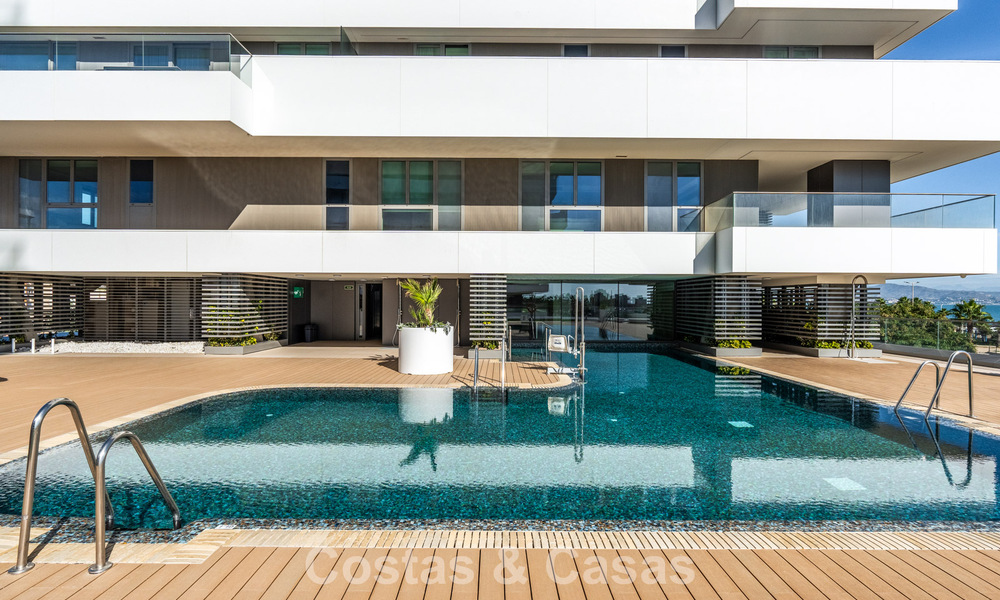 Exclusief, modern appartement met panoramisch zeezicht te koop, direct a/d strandpromenade in Malaga stad 779906