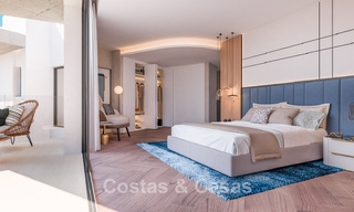 Gesofisticeerde nieuwbouwvilla te koop in een prestigieuze, beveiligde woonwijk op de Golden Mile van Marbella 779916 