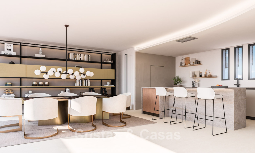 Gesofisticeerde nieuwbouwvilla te koop in een prestigieuze, beveiligde woonwijk op de Golden Mile van Marbella 779918