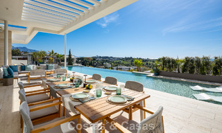 High-end luxevilla met panoramische vergezichten te koop in een golfresort op de Golden Mile in Benahavis - Marbella 780126 