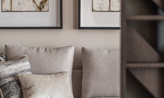 Eersteklas appartement met panoramisch zeezicht te koop in Nueva Andalucia’s golfvallei, Marbella 780274 