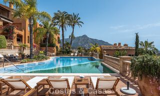 Eersteklas appartement met panoramisch zeezicht te koop in Nueva Andalucia’s golfvallei, Marbella 780276 