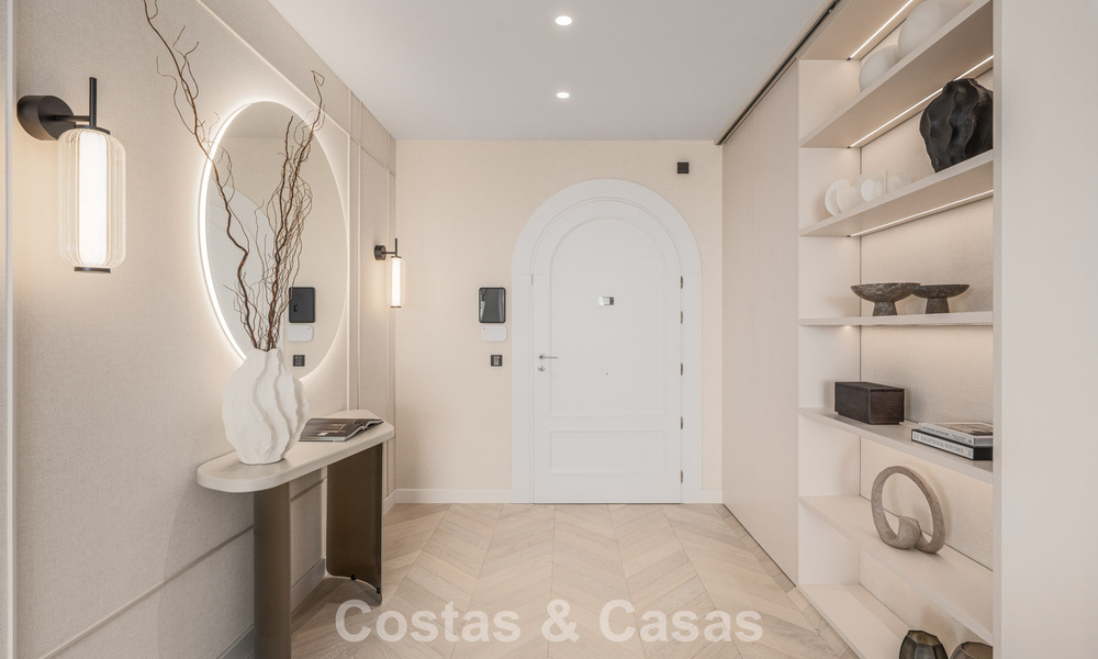 Eersteklas appartement met panoramisch zeezicht te koop in Nueva Andalucia’s golfvallei, Marbella 780284