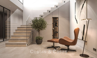 Luxueuze, moderne, off-plan villa’s met onbelemmerd zeezicht te koop in Mijas, Costa del Sol 780090 