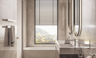 Luxueuze, moderne, off-plan villa’s met onbelemmerd zeezicht te koop in Mijas, Costa del Sol 780107 