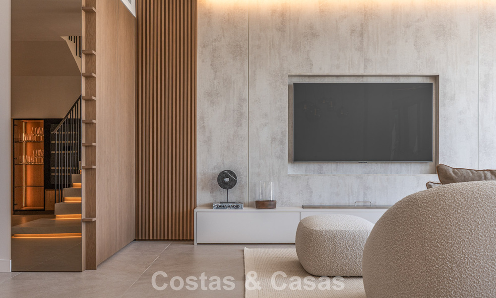 Instapklaar, modernistisch gerenoveerd herenhuis te koop in een gated community in La Quinta, Benahavis - Marbella 780324