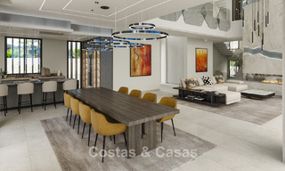 2 gesofisticeerde nieuwbouwvilla’s met zeezicht te koop dicht bij alle voorzieningen op de befaamde Golden Mile van Marbella 780240 