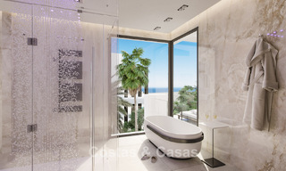 2 gesofisticeerde nieuwbouwvilla’s met zeezicht te koop dicht bij alle voorzieningen op de befaamde Golden Mile van Marbella 780244 