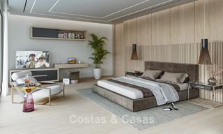 2 gesofisticeerde nieuwbouwvilla’s met zeezicht te koop dicht bij alle voorzieningen op de befaamde Golden Mile van Marbella 780252 