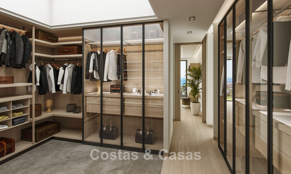 2 gesofisticeerde nieuwbouwvilla’s met zeezicht te koop dicht bij alle voorzieningen op de befaamde Golden Mile van Marbella 780254