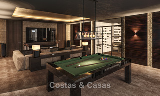 2 gesofisticeerde nieuwbouwvilla’s met zeezicht te koop dicht bij alle voorzieningen op de befaamde Golden Mile van Marbella 780255 