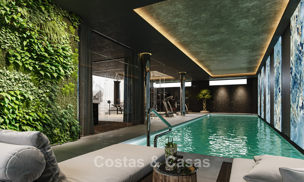 2 gesofisticeerde nieuwbouwvilla’s met zeezicht te koop dicht bij alle voorzieningen op de befaamde Golden Mile van Marbella 780257