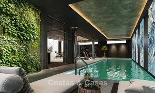 2 gesofisticeerde nieuwbouwvilla’s met zeezicht te koop dicht bij alle voorzieningen op de befaamde Golden Mile van Marbella 780257 