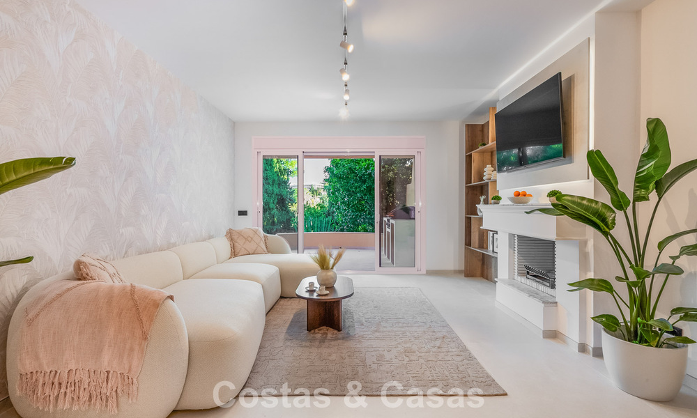 4-slaapkamer luxe appartement te koop in een beveiligd complex direct aan de golfbaan in Nueva Andalucia, Marbella 780361