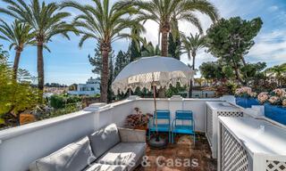 Charmant hoekhuis te koop in een exclusieve urbanisatie op de Golden Mile van Marbella 780472 