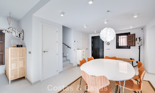 Charmant hoekhuis te koop in een exclusieve urbanisatie op de Golden Mile van Marbella 780487 