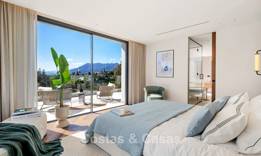 Gloednieuwe, mediterrane luxevilla te koop, dicht bij voorzieningen aan de oostkant van Marbella 780503