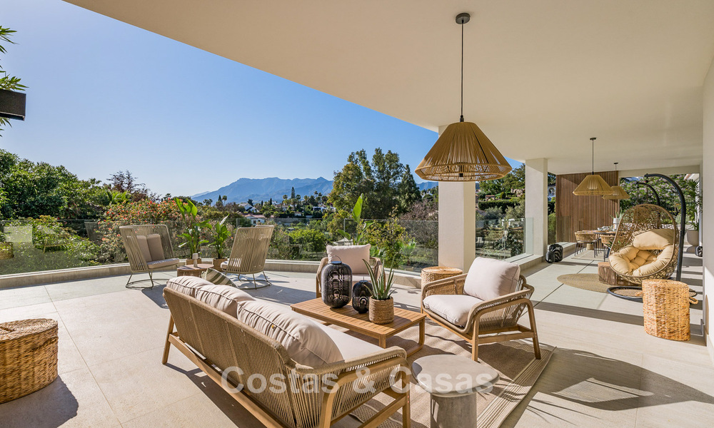 Gloednieuwe, mediterrane luxevilla te koop, dicht bij voorzieningen aan de oostkant van Marbella 780506