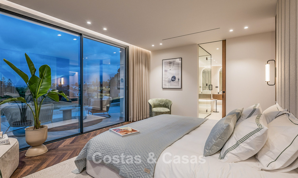 Gloednieuwe, mediterrane luxevilla te koop, dicht bij voorzieningen aan de oostkant van Marbella 780507