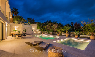 Gloednieuwe, mediterrane luxevilla te koop, dicht bij voorzieningen aan de oostkant van Marbella 780529 