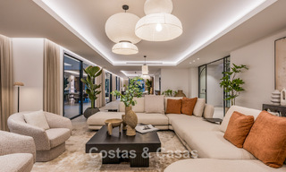 Gloednieuwe, mediterrane luxevilla te koop, dicht bij voorzieningen aan de oostkant van Marbella 780541 