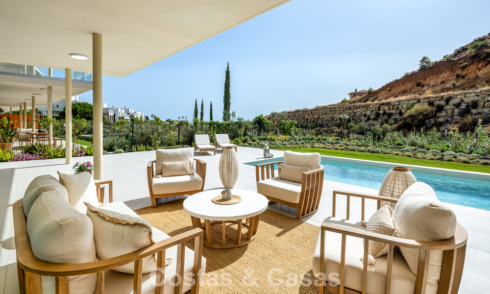 Nieuw, modern, luxe appartement te koop met een grote privétuin en -zwembad i/e high-end lifestyle resort in Benalmadena, Costa del Sol 780591