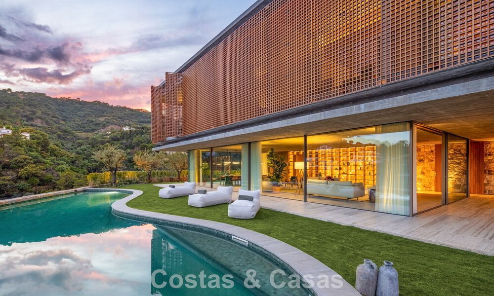 State-of-the-art luxevilla met adembenemend uitzicht te koop in het exclusieve El Madroñal, Benahavis - Marbella 780604