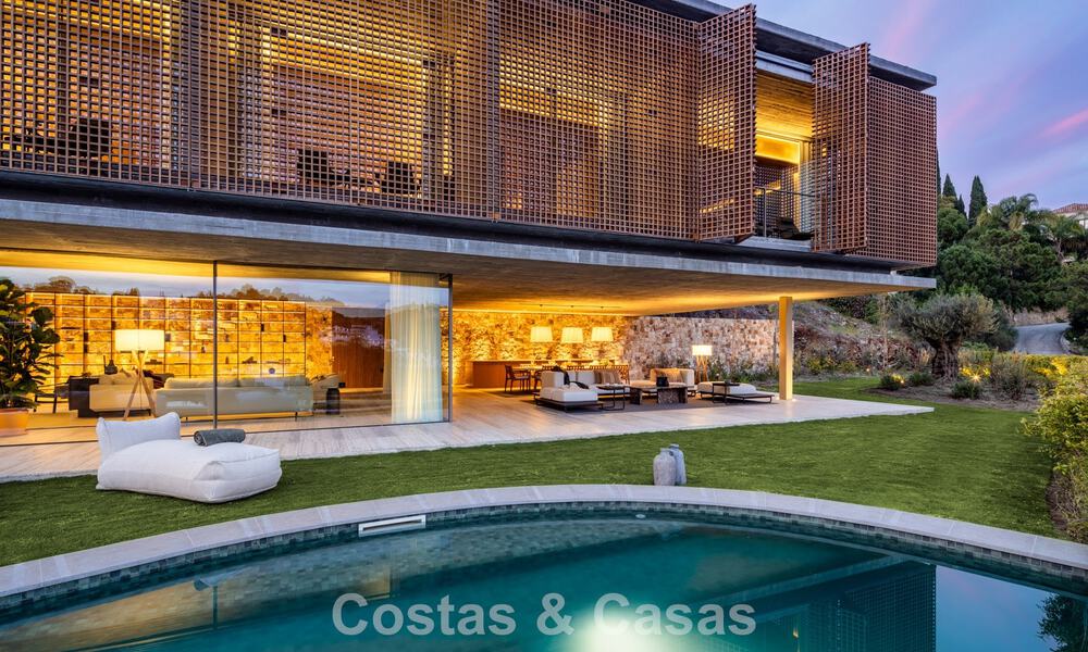 State-of-the-art luxevilla met adembenemend uitzicht te koop in het exclusieve El Madroñal, Benahavis - Marbella 780605